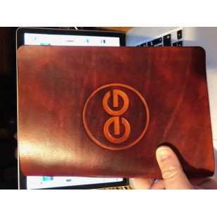 Journal (Special Order) - 2 x A5 Leather journals with your own custom stamped designs